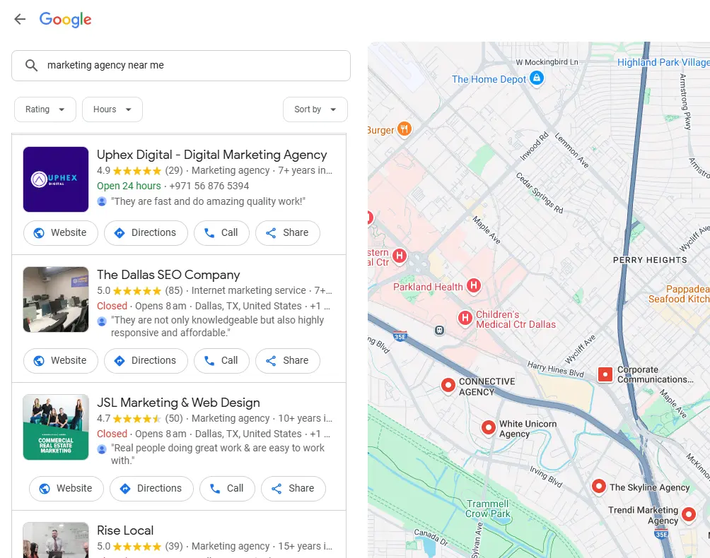 How to Create a Google Business Profile in 2025 1 uphex digital marketing agency near me